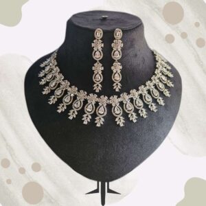 Crystal Elegance Necklace & Earrings Set